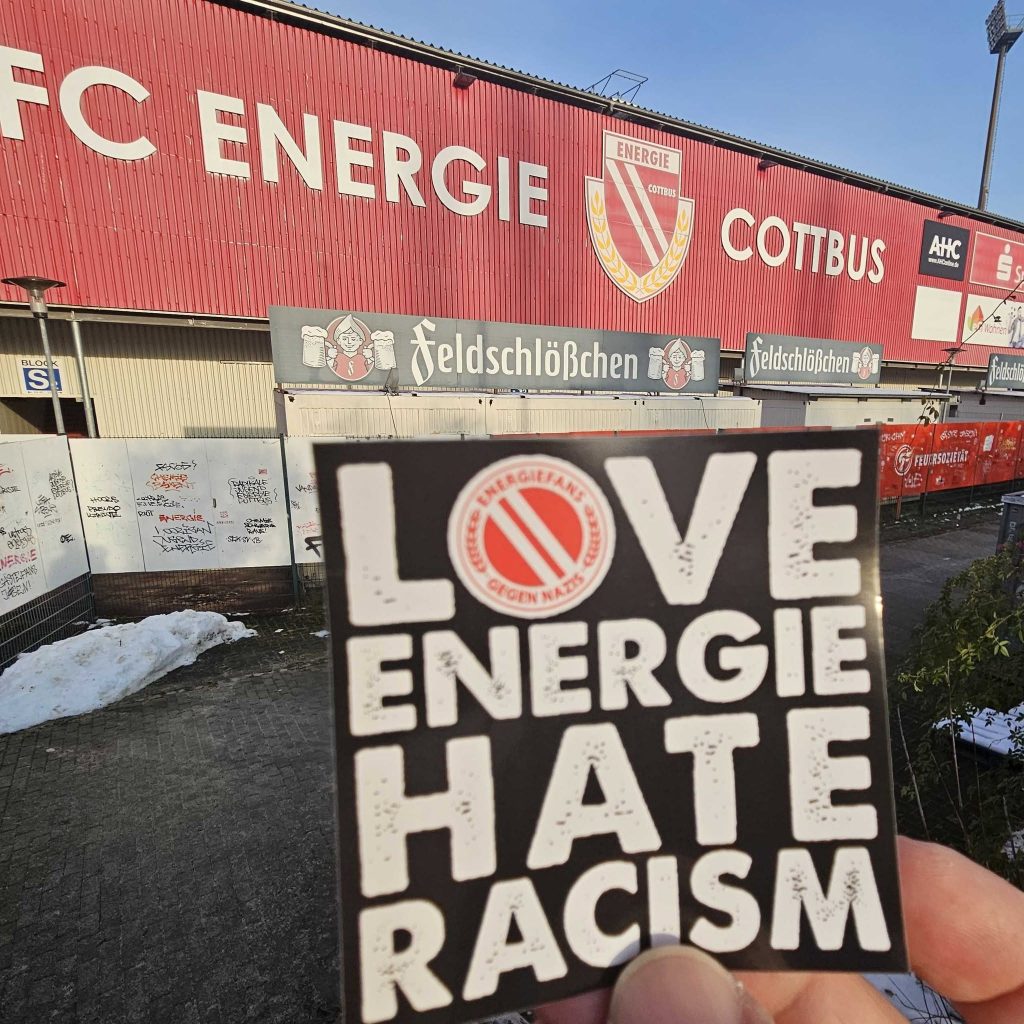 Love Energie Hate Racism